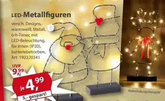 Sonderpreis Baumarkt LED-Metallfiguren Angebot