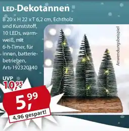 Sonderpreis Baumarkt LED-Dekotannen Angebot