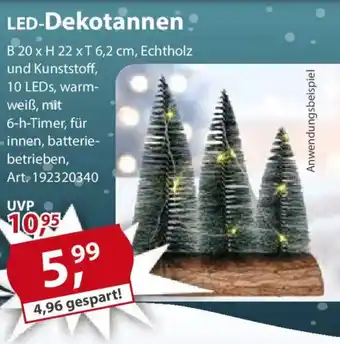 Sonderpreis Baumarkt LED-Dekotannen Angebot