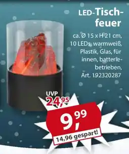 Sonderpreis Baumarkt LED-Tisch- feuer Angebot