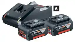 toom Baumarkt Starter-Set: 2 x Akku,,GBA 18 V/4,0 Ah" + Ladegerät,,GAL 18 V-40" Angebot