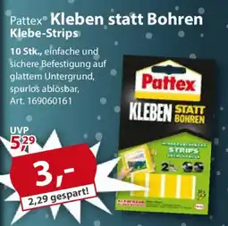 Sonderpreis Baumarkt Pattex Kleben statt Bohren Klebe-Strips Angebot