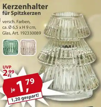 Sonderpreis Baumarkt Kerzenhalter für Spitzkerzen Angebot