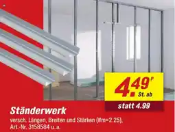 toom Baumarkt Ständerwerk Angebot