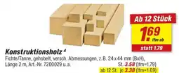 toom Baumarkt Konstruktionsholz Angebot