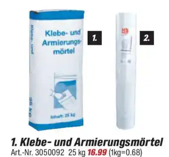 toom Baumarkt 1. Klebe- und Armierungsmörtel Angebot