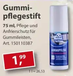 Sonderpreis Baumarkt Gummi- pflegestift Angebot