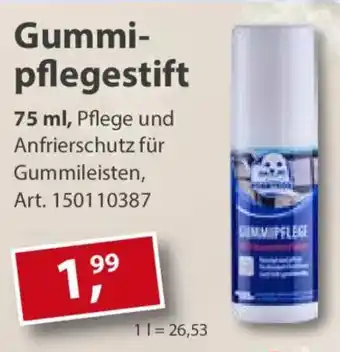 Sonderpreis Baumarkt Gummi- pflegestift Angebot