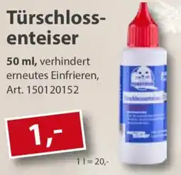 Sonderpreis Baumarkt Türschloss- enteiser Angebot