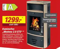 toom Baumarkt Kaminofen ,,Modena 2.0 STS" Angebot