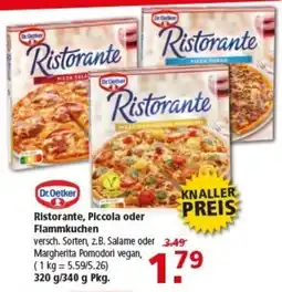 Multi Markt Dr.Oetker Ristorante, Piccola oder Flammkuchen Angebot