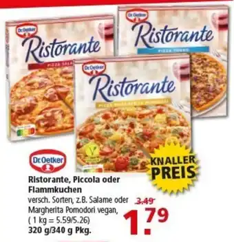 Multi Markt Dr.Oetker Ristorante, Piccola oder Flammkuchen Angebot