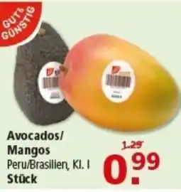 Multi Markt GUT&GÜNSTIG Avocados/ Mangos Angebot
