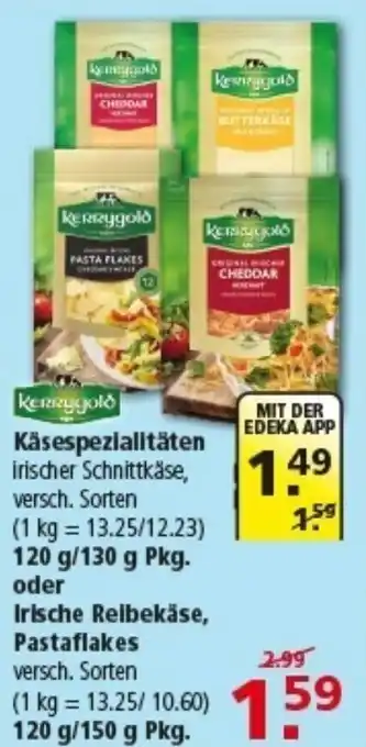 Multi Markt Kerrygold Käsespezialitäten oder Irische Reibekäse, Pastaflakes Angebot