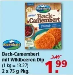 Multi Markt Alpenhain Back-Camembert mit Wildbeeren Dip Angebot