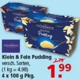 Multi Markt MOVENPICK Klein & Fein Pudding Angebot