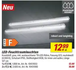 toom Baumarkt LED-Feuchtraumleuchten Angebot