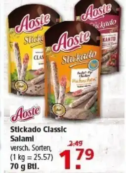 Multi Markt Aoste Stickado Classic Salami Angebot