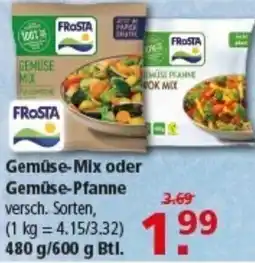 Multi Markt FROSTA Gemüse-Mix oder Gemüse-Pfanne Angebot