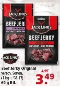 Multi Markt JACK LINKS Beef Jerky Original Angebot