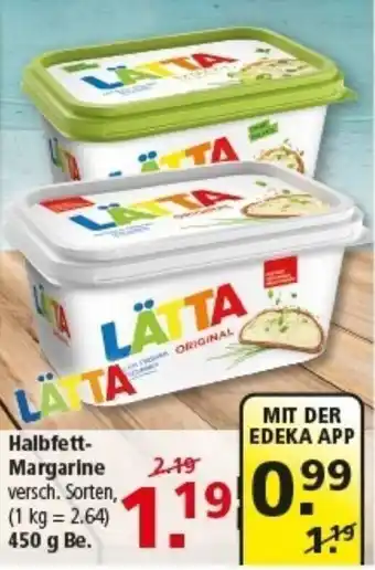 Multi Markt LÄTTA Halbfett- Margarine Angebot