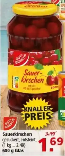 Multi Markt GUT & GUNSTIG Sauerkirschen Angebot