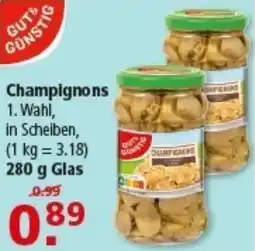 Multi Markt GUT & GUNSTIG Champignons Angebot