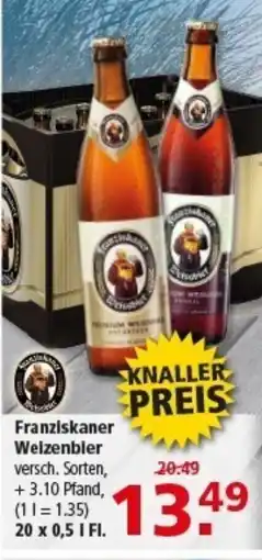 Multi Markt Franziskaner Welzenbier Angebot