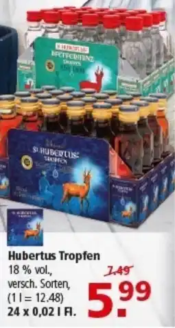 Multi Markt Hubertus Tropfen Angebot