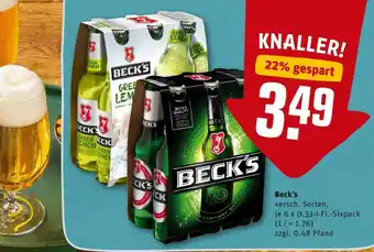 REWE Beck’s Angebot