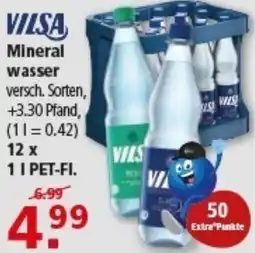 Multi Markt VILSA Mineral wasser Angebot