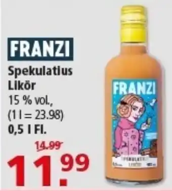 Multi Markt FRANZI Spekulatius Likör Angebot
