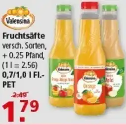 Multi Markt Valensina Fruchtsäfte Angebot