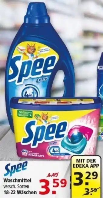Multi Markt Spee Waschmittel Angebot