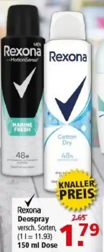Multi Markt Rexona Deospray Angebot