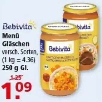 Multi Markt Bebivita Menü Gläschen Angebot