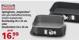 Multi Markt ORIGINALI KAISER Springform,,Inspiration" Angebot