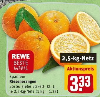 REWE Rewe beste wahl riesenorangen Angebot