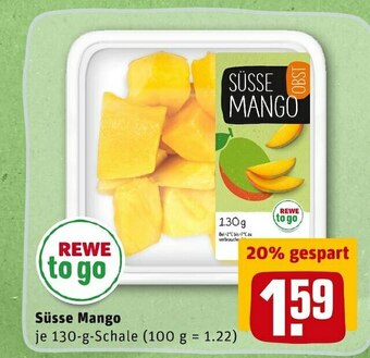 REWE Rewe to go süsse mango Angebot