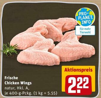 REWE Frische chicken wings Angebot