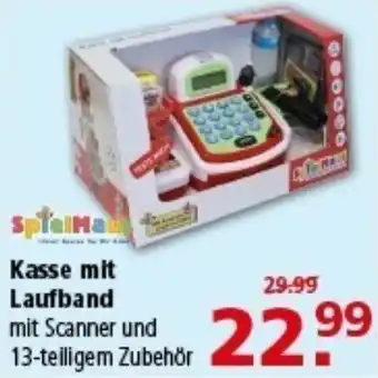 Multi Markt Kasse mit Laufband Angebot