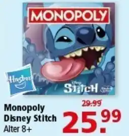 Multi Markt Monopoly 99 Disney Stitch Angebot