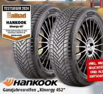 Multi Markt HANKOOK Ganzjahresreifen „Kinergy 452" 175/65 TR 14 Angebot