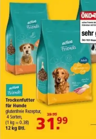 Multi Markt activa Friends Trockenfutter für Hunde Angebot