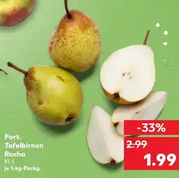 Kaufland Port. Tafelbirnen Rocha Angebot