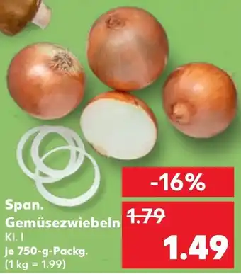 Kaufland Span. Gemüsezwiebeln Angebot