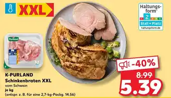 Kaufland K-PURLAND Schinkenbraten XXL Angebot