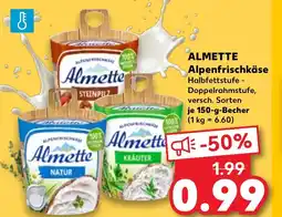 Kaufland ALMETTE Alpenfrischkäse Angebot