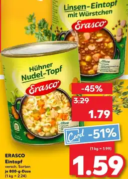 Kaufland ERASCO Eintopf Angebot
