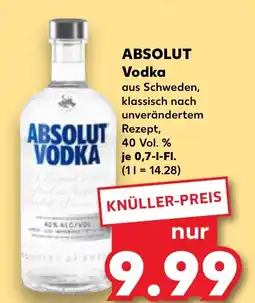Kaufland ABSOLUT Vodka Angebot